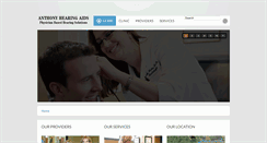 Desktop Screenshot of anthonyhearingaids.com